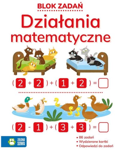 Przejdź do produktu Blok zadań. Działania matematyczne