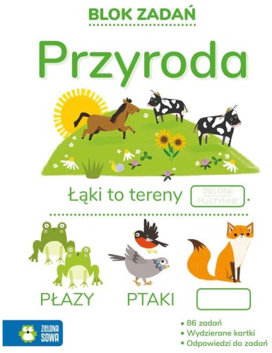 Przejdź do produktu Książeczka Blok zadań. Przyroda
