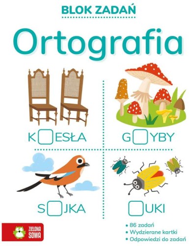 Przejdź do produktu Blok zadań. Ortografia
