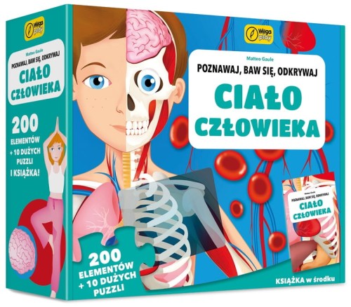 Przejdź do produktu Puzzle Poznawaj, baw się, odkrywaj. Ciało człowiek