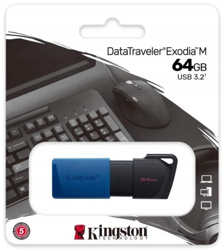 Przejdź do produktu Pamięć USB 3.2 64GB Data Traveler Exodia DTXM/64GB, Kingston