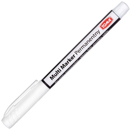 Przejdź do produktu Multi Marker Soft permanentny biały, Toma