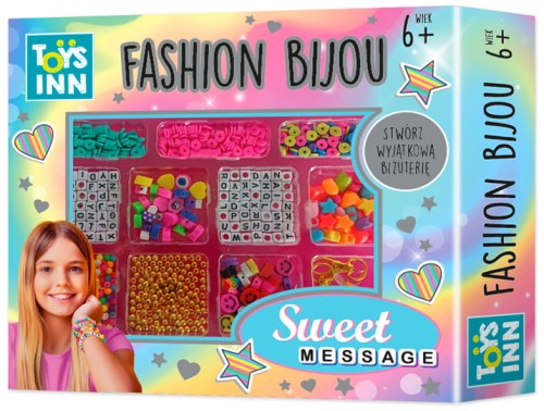 Przejdź do produktu Zestaw koralików do tworzenia biżuterii Sweet Mess