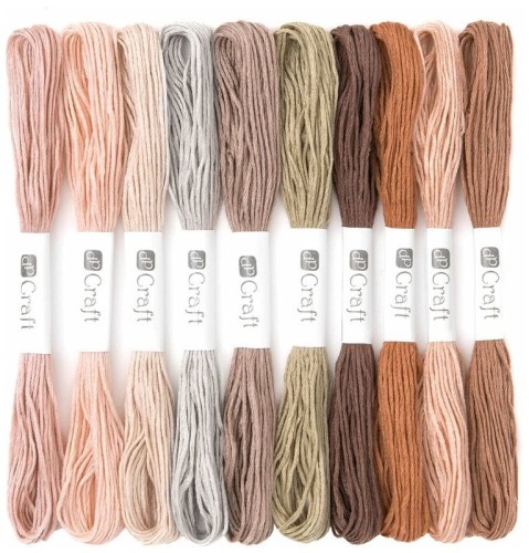 Przejdź do produktu Mulina naturalne kolory, Craft