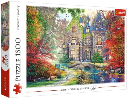 Przejdź do produktu Puzzle 1500-el. Jesienny dworek 26212, Trefl