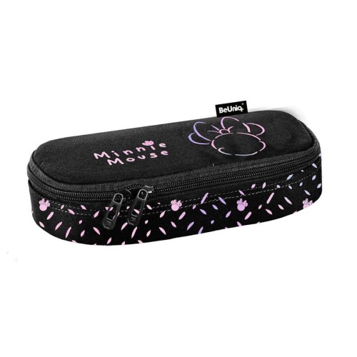 Przejdź do produktu Piórnik przybornik Minnie czarny holograficzny DM25MB-013, Paso
