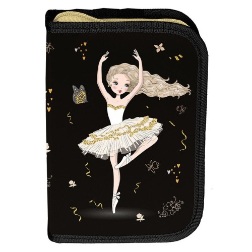 Przejdź do produktu Piórnik bez wyposażenia Ballerina PP25BE-P001BW, Paso
