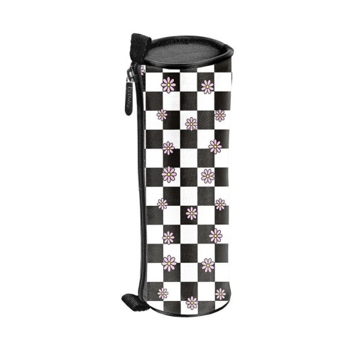 Przejdź do produktu Piórnik tuba BeUniq Floral check BU25KW-003, Paso
