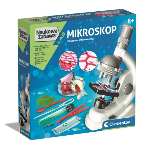 Przejdź do produktu Clementoni Naukowa zabawa. Doświadczenia z mikrosk