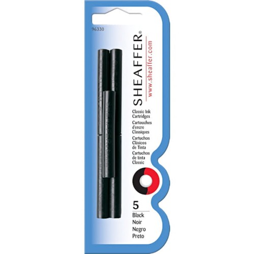 Przejdź do produktu Naboje atramentowe czarne 5 szt., Sheaffer