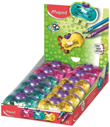 Przejdź do produktu Temperówka 2 otwory Croc Croc Twist 18411, Maped