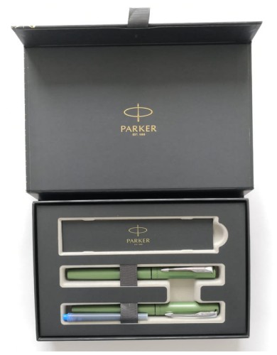 Przejdź do produktu Komplet Vector XL pióro wieczne i pióro kulkowe zielony, Parker