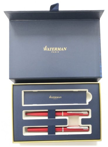 Przejdź do produktu Komplet  Allure czerwony pióro i długopis w etui ,Waterman
