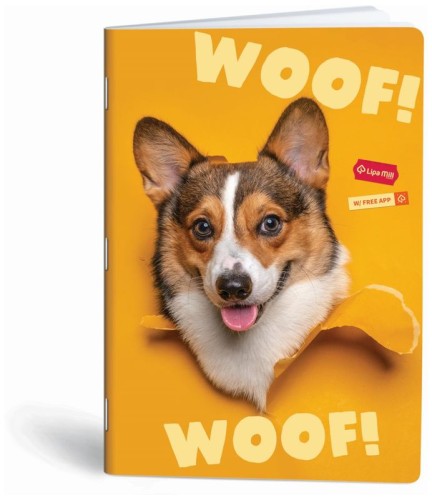 Przejdź do produktu Zeszyt A4 60 k. kratka Woof, Mar Mar