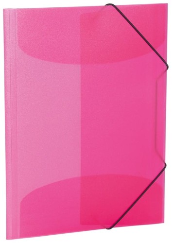 Przejdź do produktu Teczka A4 transparentna, pink, Herma