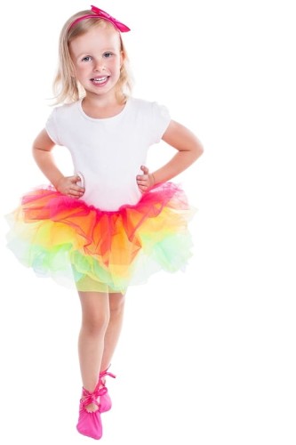 Przejdź do produktu Zestaw ""Tęczowa balerina"" opaska, buty, spódniczka, GoDan