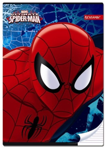 Przejdź do produktu Zeszyt A5/32k. trzy linie, imiennik na okładce, w środku Plan lekcji Spider Man, Beniamin