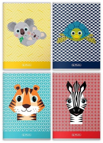 Przejdź do produktu Zeszyt A5 32 k. linia podwójna Cute Animals 9582511, Herlitz