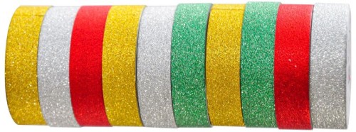 Przejdź do produktu Taśmy brokatowe samoprzylepne 12 mm x 3 m TBS-6854, Aliga