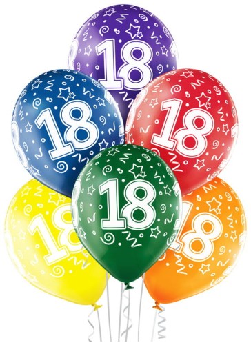 Przejdź do produktu Balony BNP50-405 - 18 urodziny - op. 50 szt., Aliga