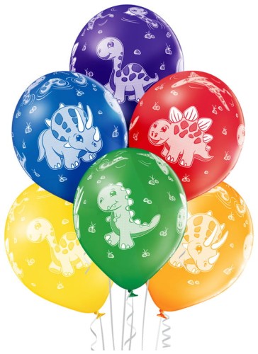 Przejdź do produktu Balony Dinozaury, op. 6 szt., BN06-247, Aliga