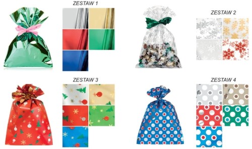 Przejdź do produktu Torba ozdobna foliowa 16x25 cm MPF-01, Aliga