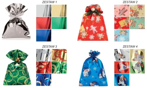 Przejdź do produktu Torba ozdobna foliowa 35x50cm MPF-04, Aliga