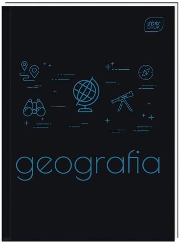 Przejdź do produktu Brulion temat. A5 80 k. kratka geografia 367402, Interdruk