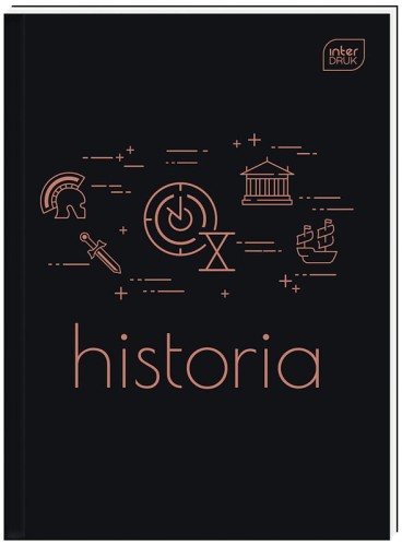 Przejdź do produktu Brulion temat. A5 80 k. kratka historia 367433, Interdruk