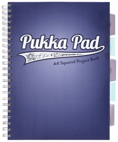 Przejdź do produktu PUKKA PROJECT BOOK NAVY A4 KRATKA GRANATOWY 100K 80G