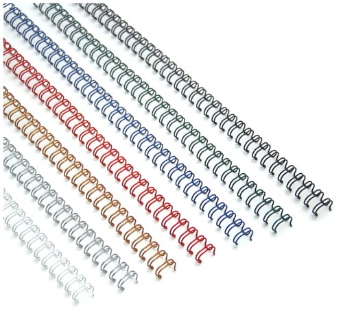 Przejdź do produktu Grzbiety drutowe  8.0 mm białe skok 3:1 op. 100 szt., Argo