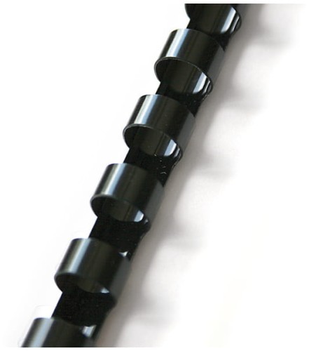 Przejdź do produktu Grzbiety grzebieniowe 10 mm czarny (do 65k) op. 100 szt., Argo