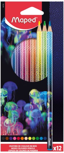 Przejdź do produktu Kredki Deepsea 12 szt., Maped