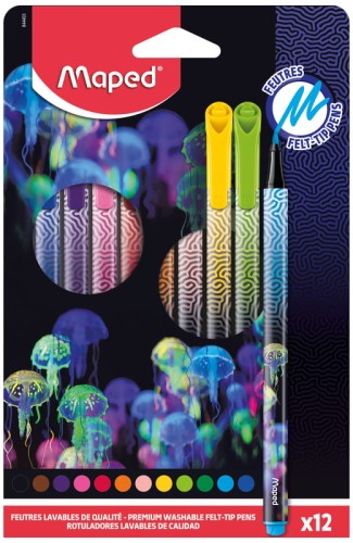 Przejdź do produktu Pisaki Deepsea 12 szt., Maped