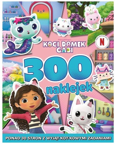 Przejdź do produktu Koci Domek Gabbie Trefl 300 naklejek