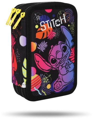 Przejdź do produktu Piórnik potrójny z wyposażeniem Jumper 3 Disney Black Stitch CoolPack, Patio