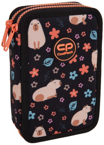 Przejdź do produktu Piórnik podwójny z wyposażeniem Jumper 2 Capybara CoolPack, Patio