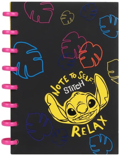 Przejdź do produktu Kołonotes A5 100 k. kratka Disney Black Stitch Big Ring wzór 1, Patio