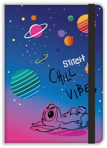 Przejdź do produktu Notes A5 80 k. linia z gumką Disney Black Stitch wzór 3 CoolPack, Patio
