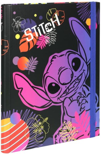 Przejdź do produktu Teczka z gumką A4 3cm Disney Black Stitch wzór 1, Patio