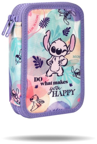 Przejdź do produktu Piórnik podwójny z wyposażeniem Jumper 2 Disney Fashion Stitch pastel CoolPack, Patio