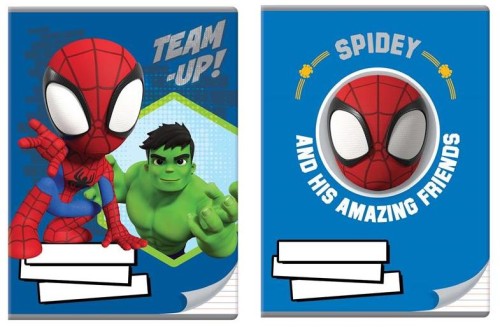 Przejdź do produktu Zeszyt A5 16k. 3-linie kolorowe Spider Man, Beniamin