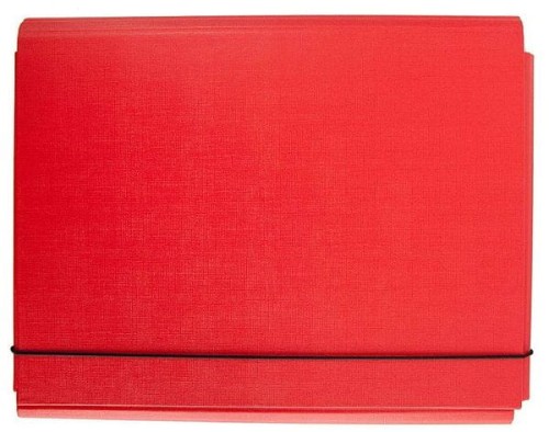 Przejdź do produktu Teczka z gumką A3 4cm czerwona, Penmate