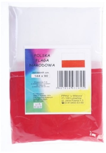 Przejdź do produktu Flaga Polski 144x90