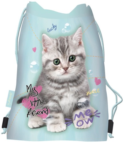 Przejdź do produktu Worek na obuwie My Little Friend Mint Kitty