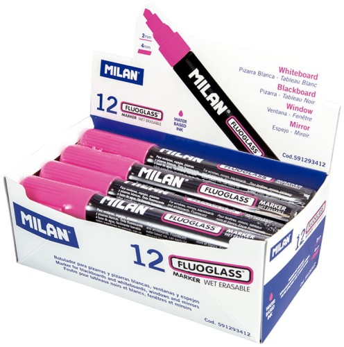 Przejdź do produktu Marker kredowy do szyb fluo róż, Milan