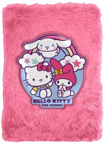 Przejdź do produktu Notatnik pluszowy Hello Kitty, Kids