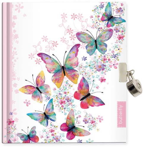 Przejdź do produktu Pamiętnik na kłódkę Butterfly, Argus