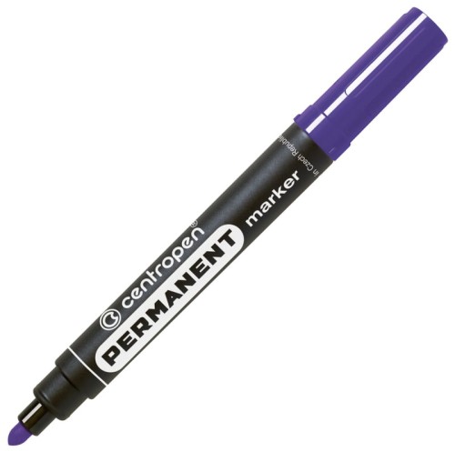 Przejdź do produktu Marker permanentny okr.-końc. 8566 2,5mm fioletowy, Centropen