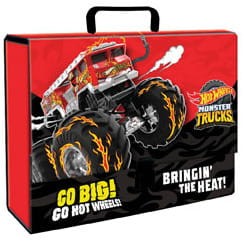 Przejdź do produktu Teczka z rączką szeroka A4 XL HOT WHEELS